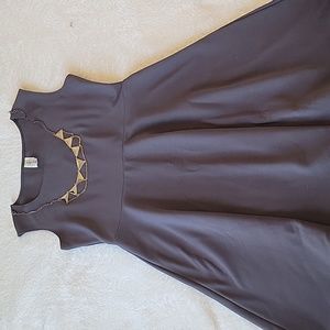 PerSeption Concept size M Gray Dress with Necklace
